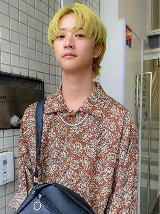 カラー メンズ 栄/矢場町 三井太朗のヘアスタイル