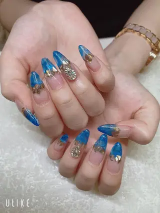 セミロング JNA認定講師🌸 RIEのネイルデザイン