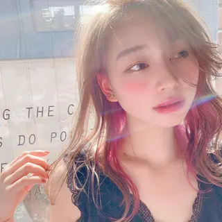 ミディアム カラー パーマ ヘアアレンジ メンズ キッズ ChuDuck所属・🐮ChuDuck 代表 SHOTA🐮のヘアスタイル