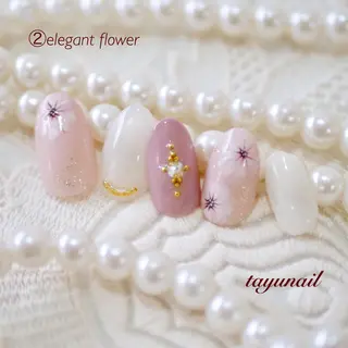 ネイル ネイルサロン・ネイルスクール　たゆnail所属・ネイルサロン 【たゆnail】のネイルデザイン