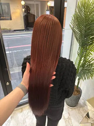 ロング Haruna/河原町 ハイトーン🤍のヘアスタイル