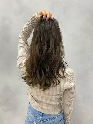 カラー 透明感カラー 板橋　島村美咲のヘアスタイル