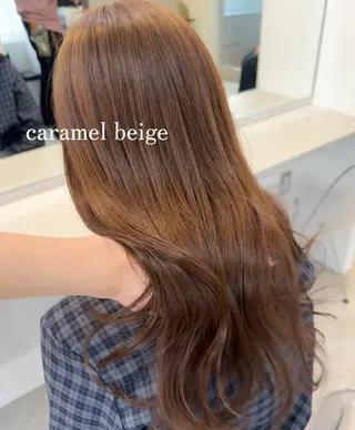 セミロング Miyu/透明感 カラー/layerのヘアスタイル