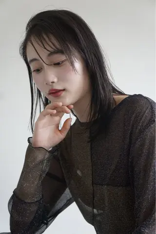 セミロング カラー nambu-GARDEN所属・上田 昂雅のヘアスタイル