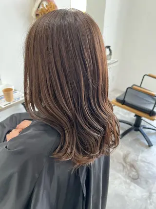 ミディアム 透明感/レイヤー💎 髪質改善/希美のヘアスタイル