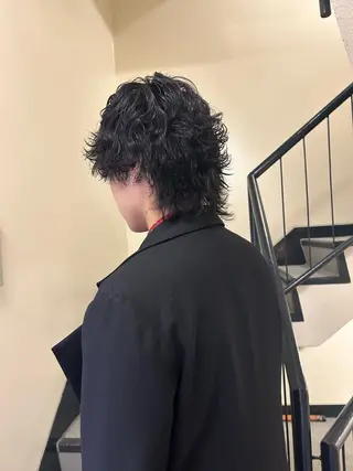 パーマ メンズ ☕️結【suii.】 ボブ/ヘアセット☕️のヘアスタイル