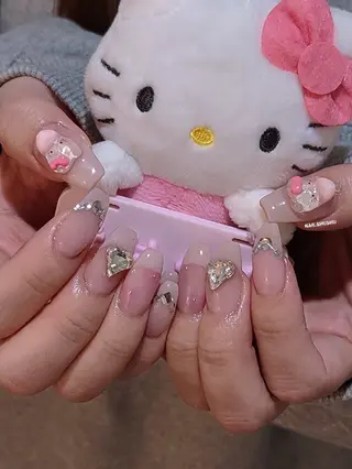 ネイル 3dパーツ/流行り 👧shushu❤️のネイルデザイン