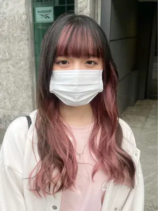 ロング カラー ヘアアレンジ 柔らかカラー/ レイヤーYUTO🧋のヘアスタイル