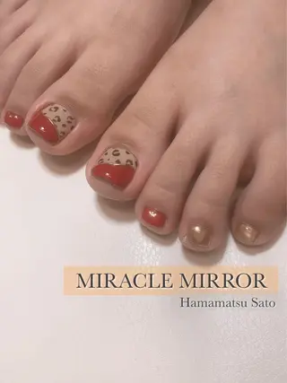 ネイル ミラクルミラー 町野のネイルデザイン