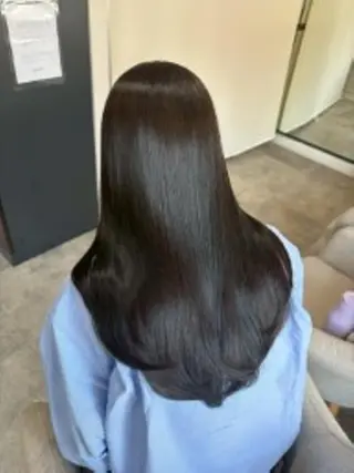 ロング カラー 癒しの半個室サロン 🌿ROW町田のヘアスタイル