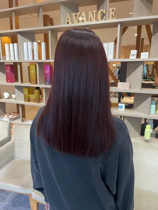 ロング カラー 髪質改善カラー🌈✨ 加藤 愛のヘアスタイル