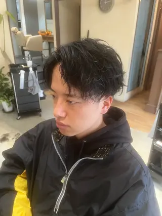 ショート メンズ 鹿児島 TSUBASAのヘアスタイル