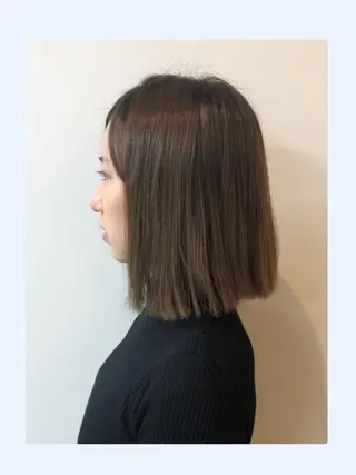 ショート 【白髪ぼかし】 愛甲竜佑のヘアスタイル