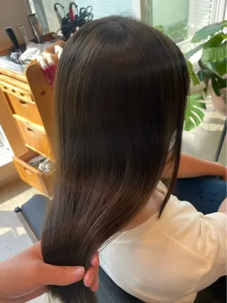 ロング 暖色カラー🌺／ 髪質改善🌿／ゆうかのヘアスタイル