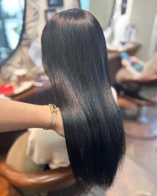 ロング allure所属・【髪質改善】ena 縮毛矯正/落合/新宿のヘアスタイル