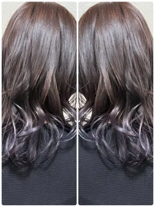 ミディアム カラー 艶カラー🕊️ ✴︎Yukari✴︎のヘアスタイル