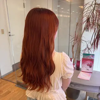 ロング カラー un le pont天満橋所属・un.le.pont ルカ 🎨のヘアスタイル