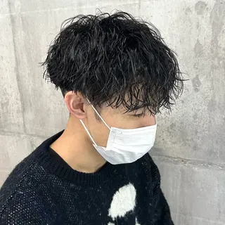 パーマ メンズ Y.S.H所属・ryuto/パーマ /メンズ韓国ヘアのヘアスタイル