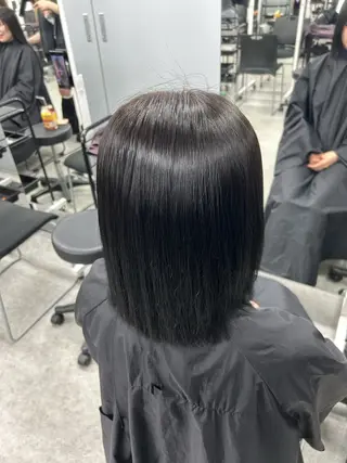 ミディアム 韓国うる艶ベージュ 🤎まなかのヘアスタイル