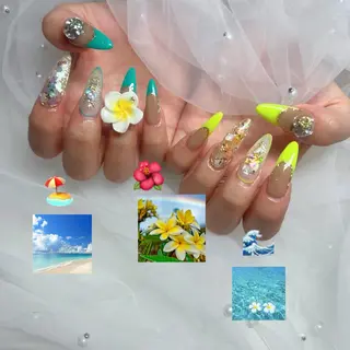 ネイル nailpatio 新越谷sayakaのネイルデザイン