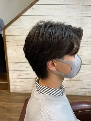 パーマ メンズ 吉祥寺 unica by belle所属・utsumi uran 吉祥寺のヘアスタイル