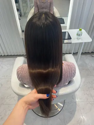 ロング 透明感カラー ‎🤍Harukaのヘアスタイル