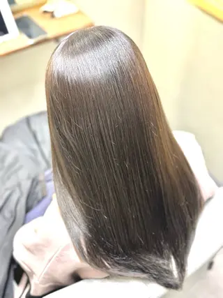 ロング 巻ける美髪矯正/ 韓国ヘア/yutaのヘアスタイル