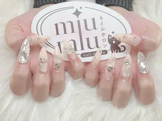 ロング Miu Miu Nail Studio所属・yu naのネイルデザイン