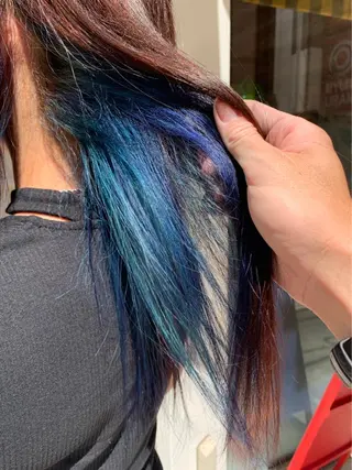 セミロング カラー 🫟Blanco🫟 Color&Careのヘアスタイル