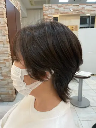 ショート 新籾 尚哉のヘアスタイル