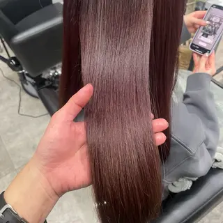 ロング カラー GLITTER赤塚店所属・GLITTER ハイ トーン🎀北野佑季のヘアスタイル