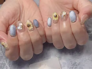 ネイル 💕鈴木ユリ パラジェル/オフ無料のネイルデザイン