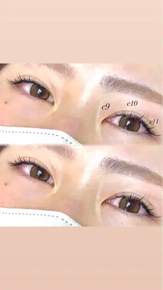 マツエク・マツパ 真悠 MAQUIAのマツエク・マツパデザイン