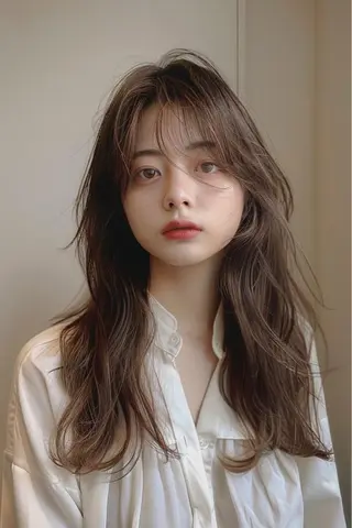 ロング カラー 最新ケアカラー 髪質改善YUTOのヘアスタイル