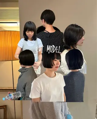 ショート ORe'S　HAIR BE GLaD所属・ORe'S HAIR BE　GLaDまなみのヘアスタイル