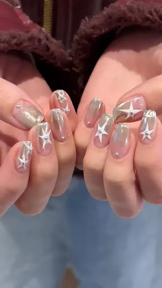 ネイル ハイトーン特化 pepe🎀のヘアスタイル