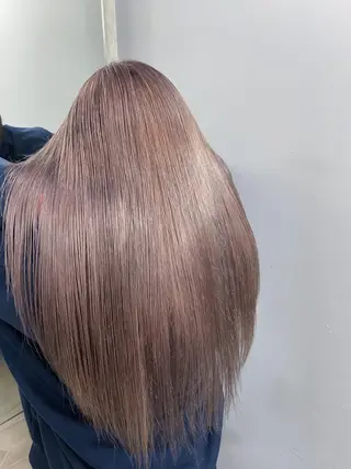 セミロング カラー 🍎ハッシュカット× 髪質改善🍎カイトのヘアスタイル