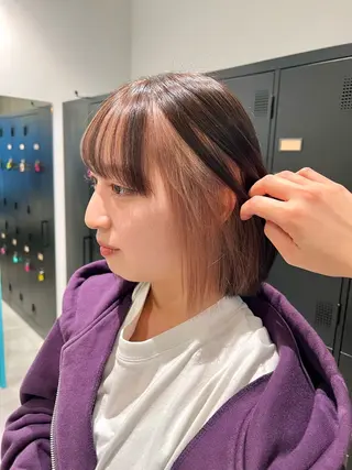 ショート カラー 🌞レイヤー×カラー 前川那津美🌞のヘアスタイル