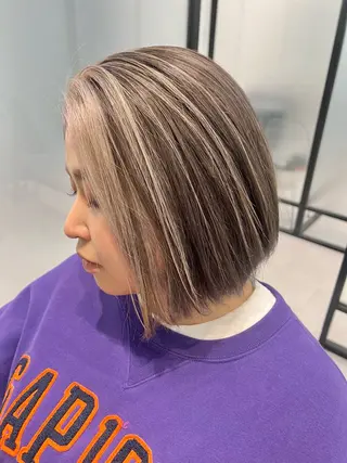 ショート カラー 宮永 智香のヘアスタイル