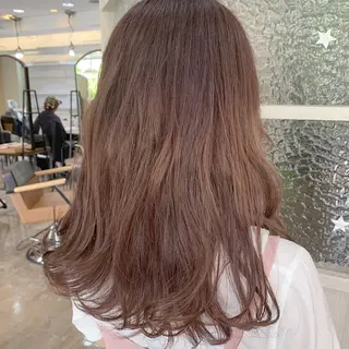 ロング カラー 🌈re-room EIKI🇰🇷のヘアスタイル