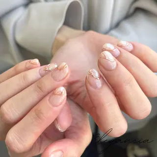 カラー ネイル Elegancia. Hiromiのネイルデザイン