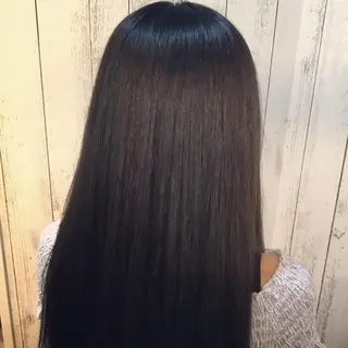 ロング カラー パーマ 金崎 新吾のヘアスタイル