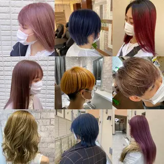 カラー ［パサつき改善］＊ 髪質改善ケアサロン＊のヘアスタイル