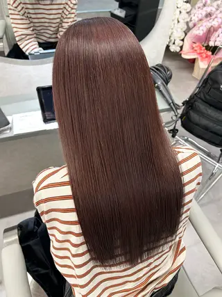 ロング カラー nui【茨木】本多 莉果子のヘアスタイル