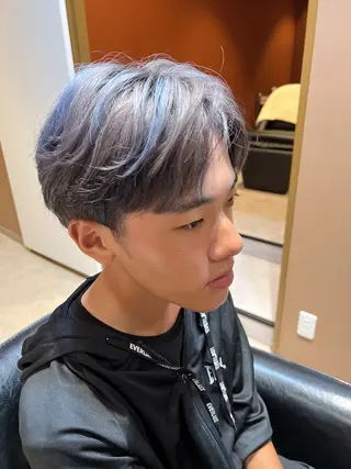 メンズ keita💫透明感 💫ハイトーン💫のヘアスタイル