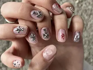 ネイル na🎀🎀na ちゅるちゅるのネイルデザイン