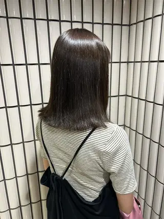 ミディアム カラー 舟橋耀/ブリーチカラ ー/レイヤーカットのヘアスタイル