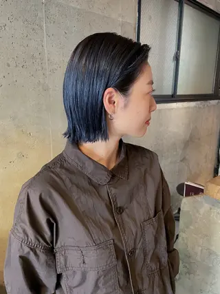 カラー パーマ/レイヤー 岩山丈一郎のヘアスタイル