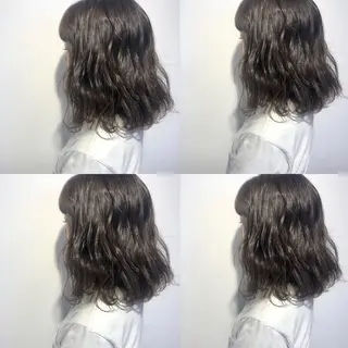 ミディアム カラー ♡美髪•艶髪♡砂川 なつきのヘアスタイル