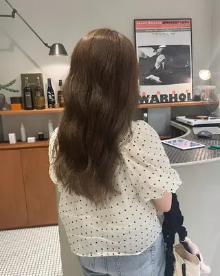 ロング カラー . chihiroのヘアスタイル